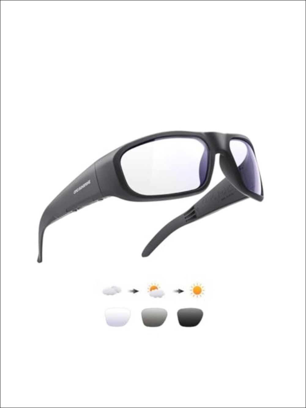 Open-Ear Bluetooth Smart Glasses Impact-Resistant Sunglasses 10Hr Audio